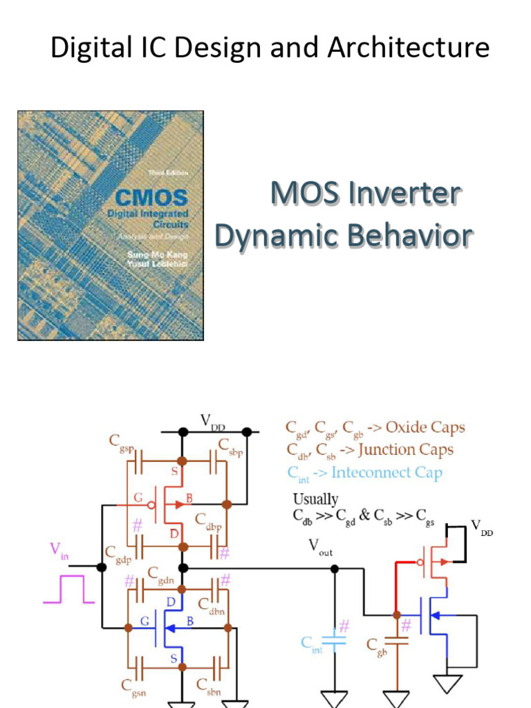 Chapter6 Mos Inverter Dynamic Behaviour | PDF