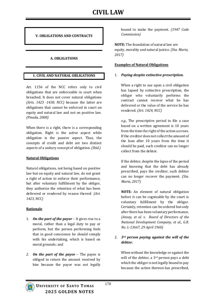 Obligations and Contracts | PDF | Legal Liability | Negligence