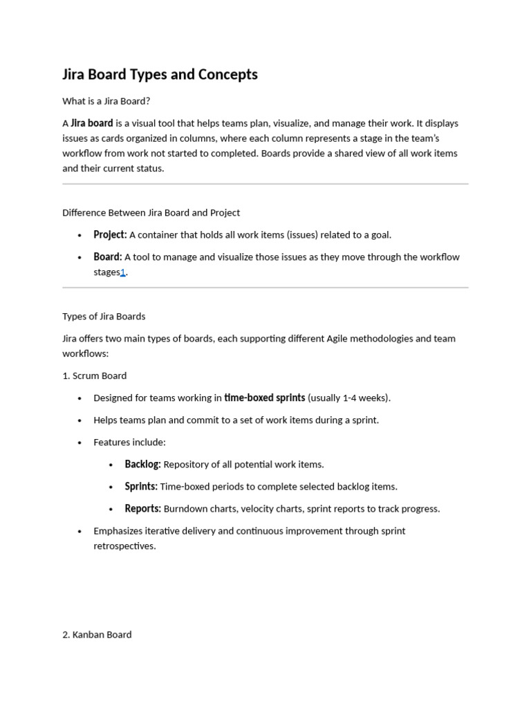 Jira Software Board Configuration | PDF | Computing | Software Engineering