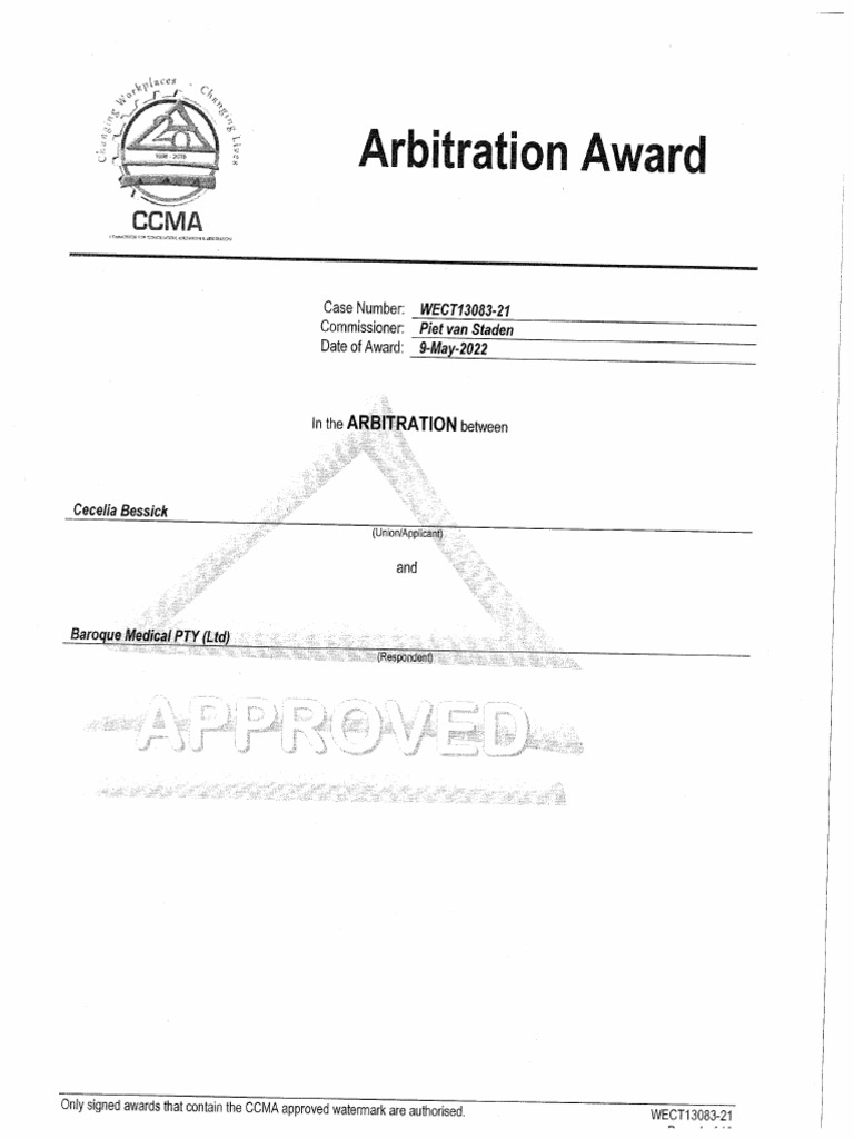CCMA | PDF