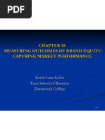 Chapter 10 Measuring Outcomes of Brand Equity Capturing Market Performance