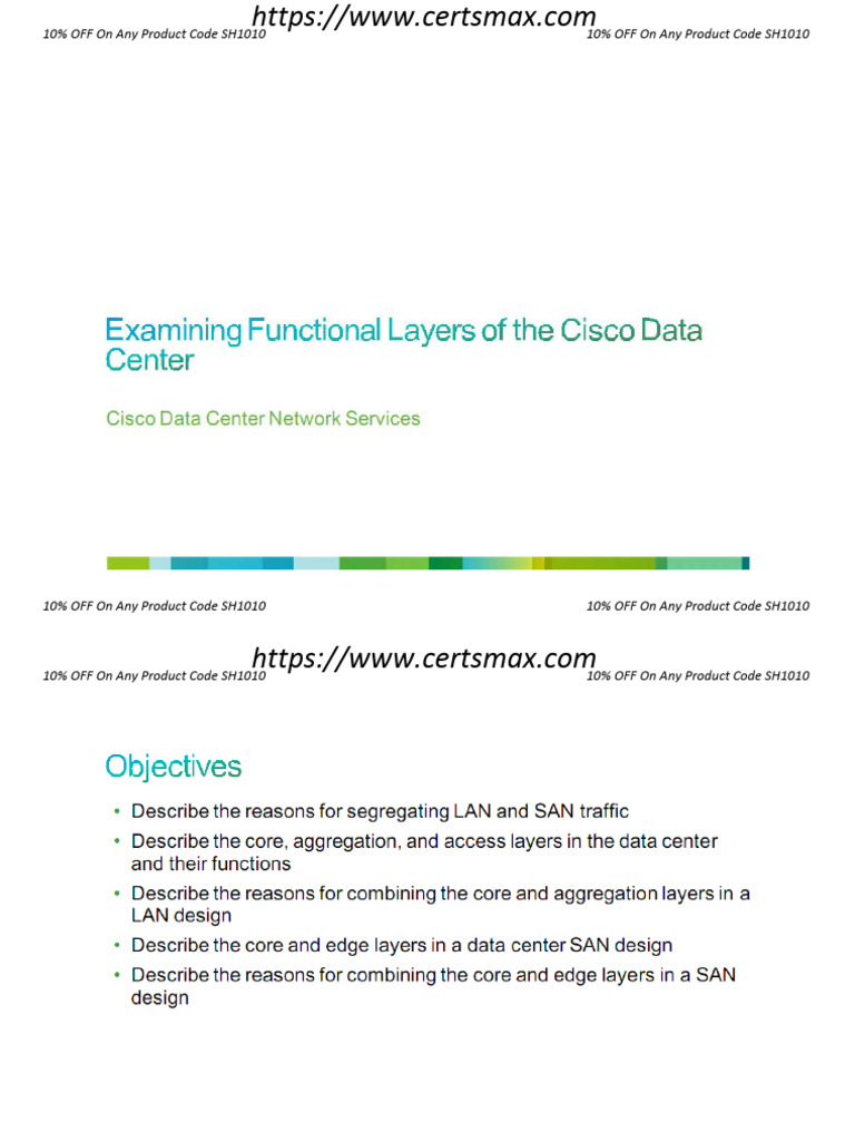 1.Examining Functional Layers of the Cisco Data Center | PDF | Computer ...