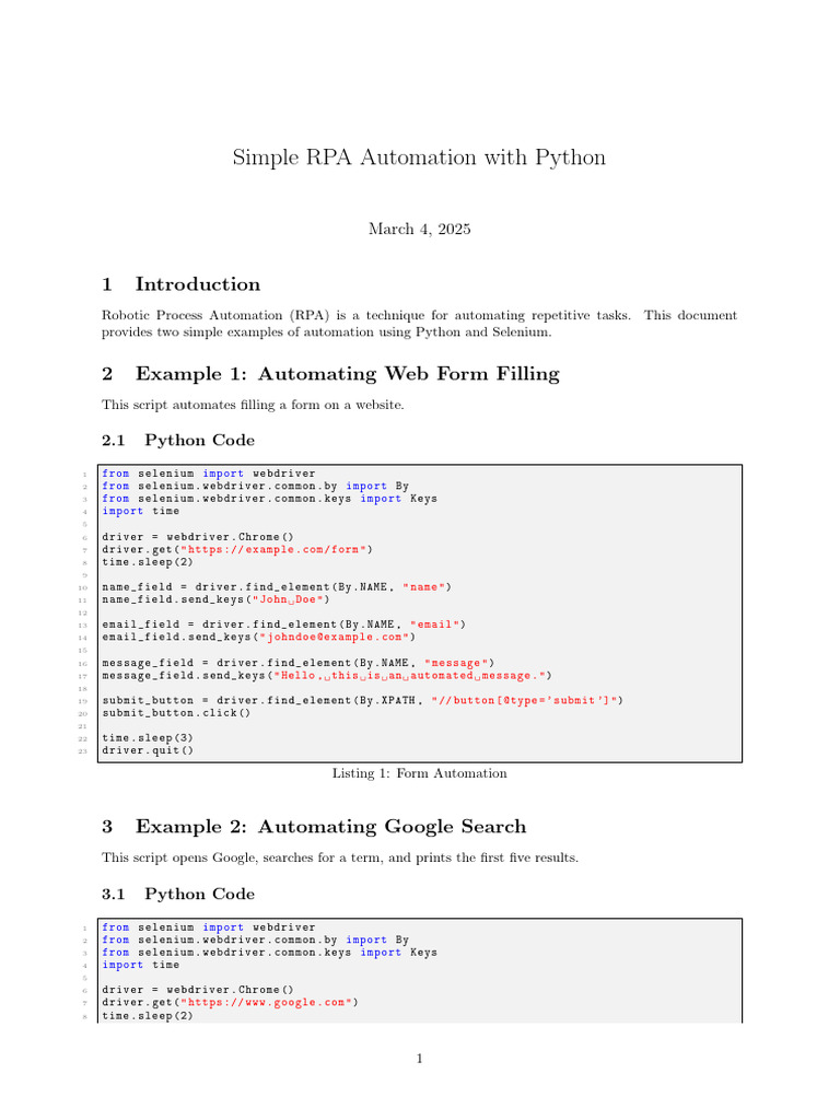 Class7_activity | PDF | Selenium (Software) | Software