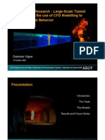 Microsoft PowerPoint - Experimental Research - Large-Scale Tunnel Fire Tests and the Use of CFD Modelling to Predict Thermal Behaviour _Gabriele_Vigne_151009