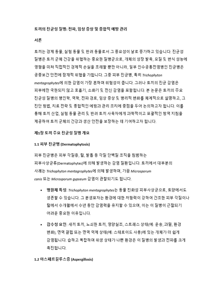 Rabbits Korean 1 | PDF