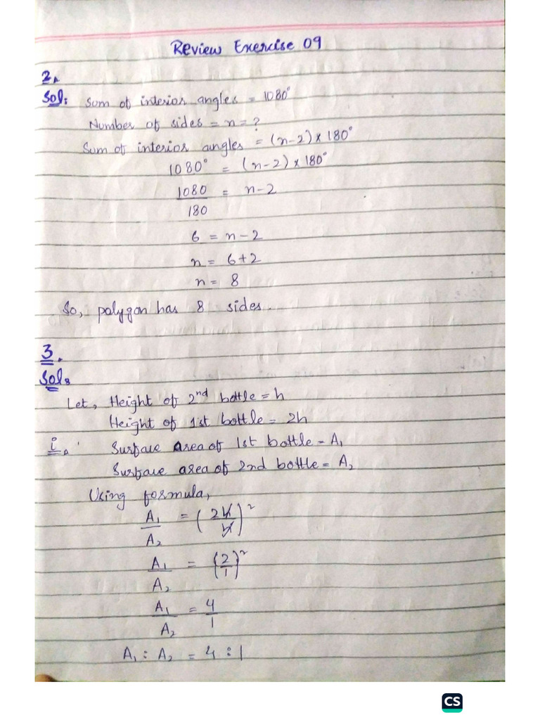 Review Exercise 09 | PDF