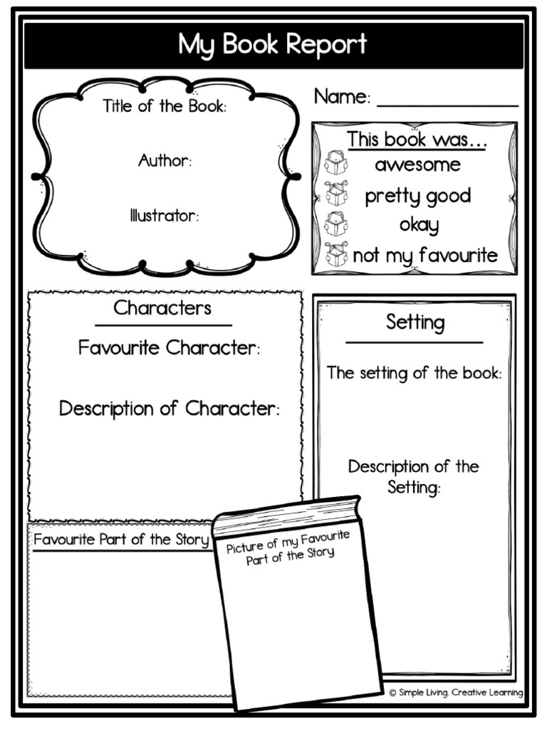 BookReportTemplates-1 (1)-3 (1) | PDF