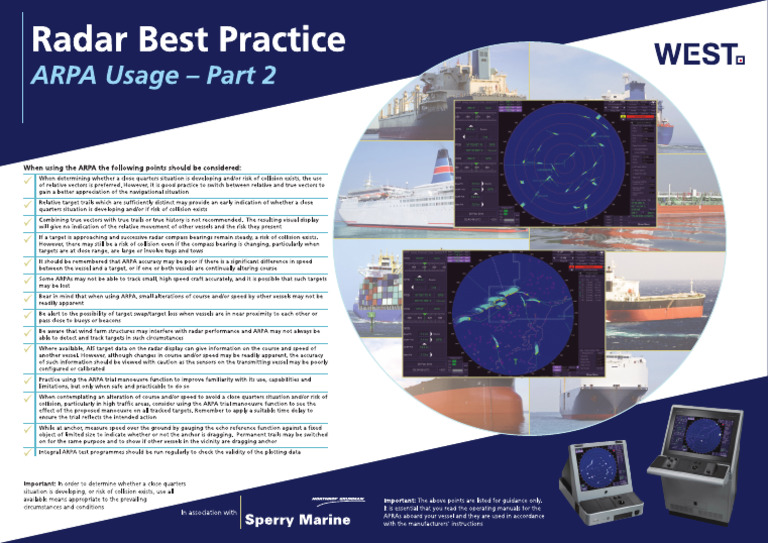 Radar Best Practice Arpa Usage Part 2 | PDF