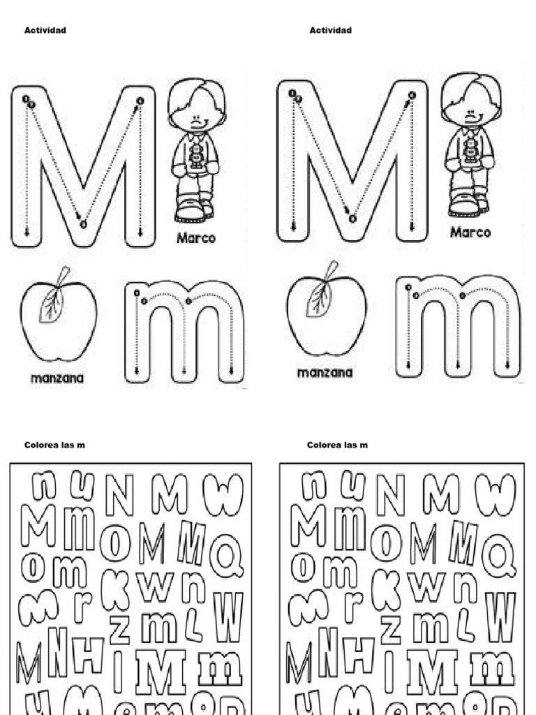Letra M | PDF