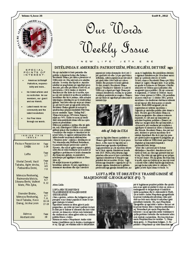 Newsletter Volume 4 Issue 28 | PDF
