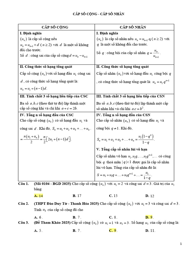 Csc-csn Ôn Thi Tốt Nghiệp | PDF