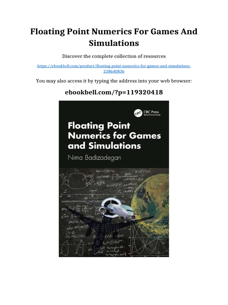 Floating Point Numerics For Games and Simulations Digital Version 2025 ...
