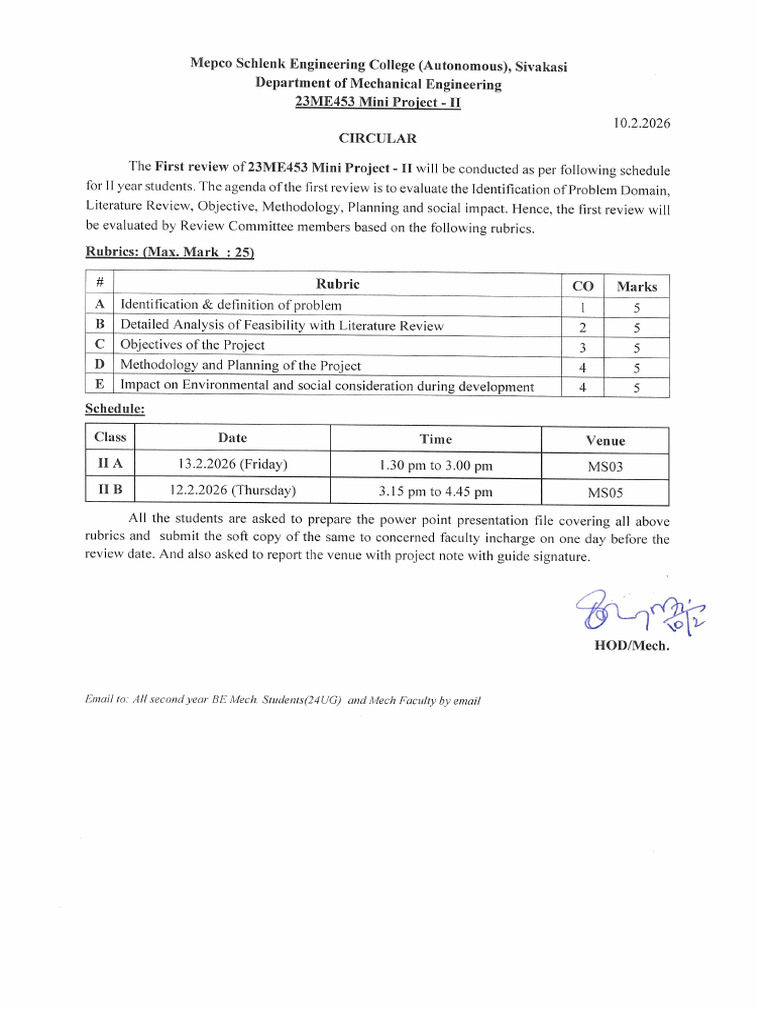 23me453 First Review | PDF