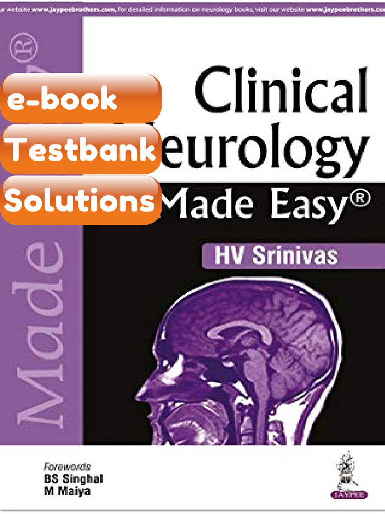 Testbank Clinical Neurology Made Easy Fast Download | PDF | Neurology ...
