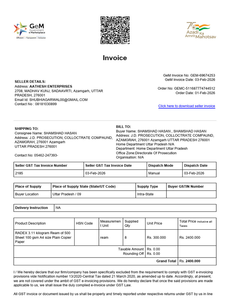 OENvL0VkVzY5K0RDamZ2RmFWZFpkdz09 Invoice | PDF | Value Added Tax | Invoice