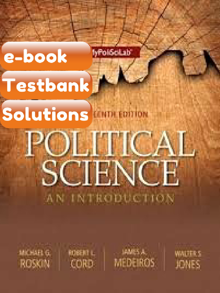 Political Science An Introduction 13th Edition by Roskin Testbank ...