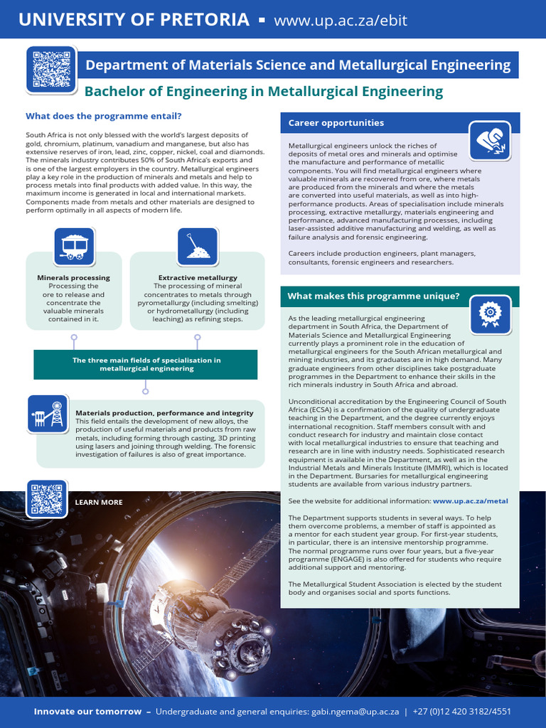 Print Metallurgical Engineering 1.Zp248125 | PDF | Metallurgy | Ore
