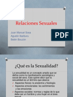 Relaciones Sexuales