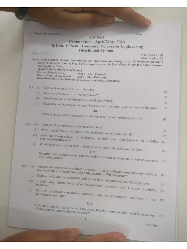 Distributed System Papers | PDF