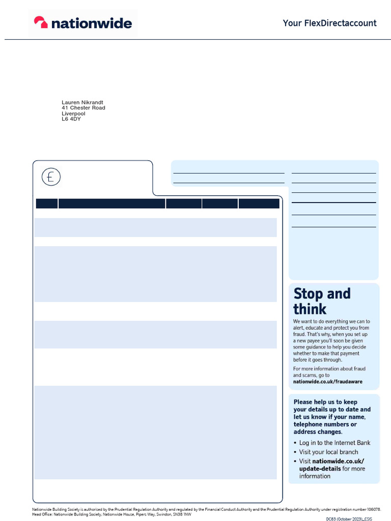 Dec 2024 Statement 1 1 | PDF | Interest | Overdraft