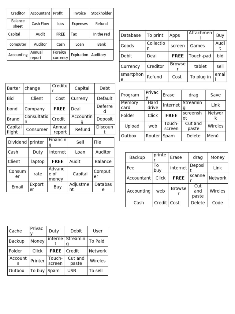 BINGO accounting | PDF | Credit Card | Money
