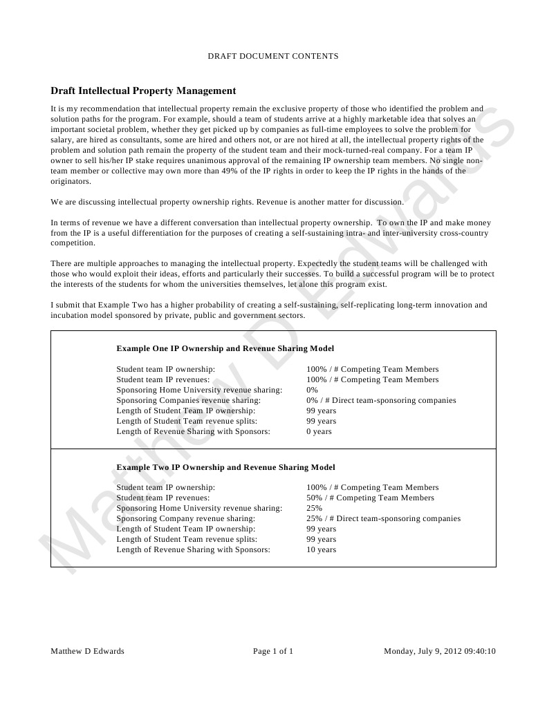 Intellectual Property Management Guidelines | PDF | Intellectual ...