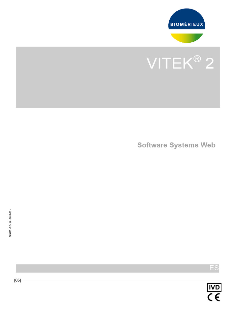 Vitek 2 Web Client Help | PDF | Residuos | Usuario (informática)