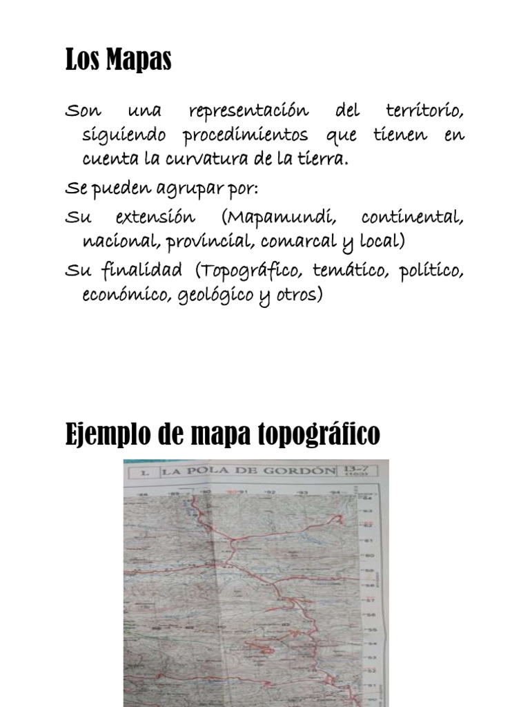 0 - Mapas y Planos | PDF | Mapa | Cartografía