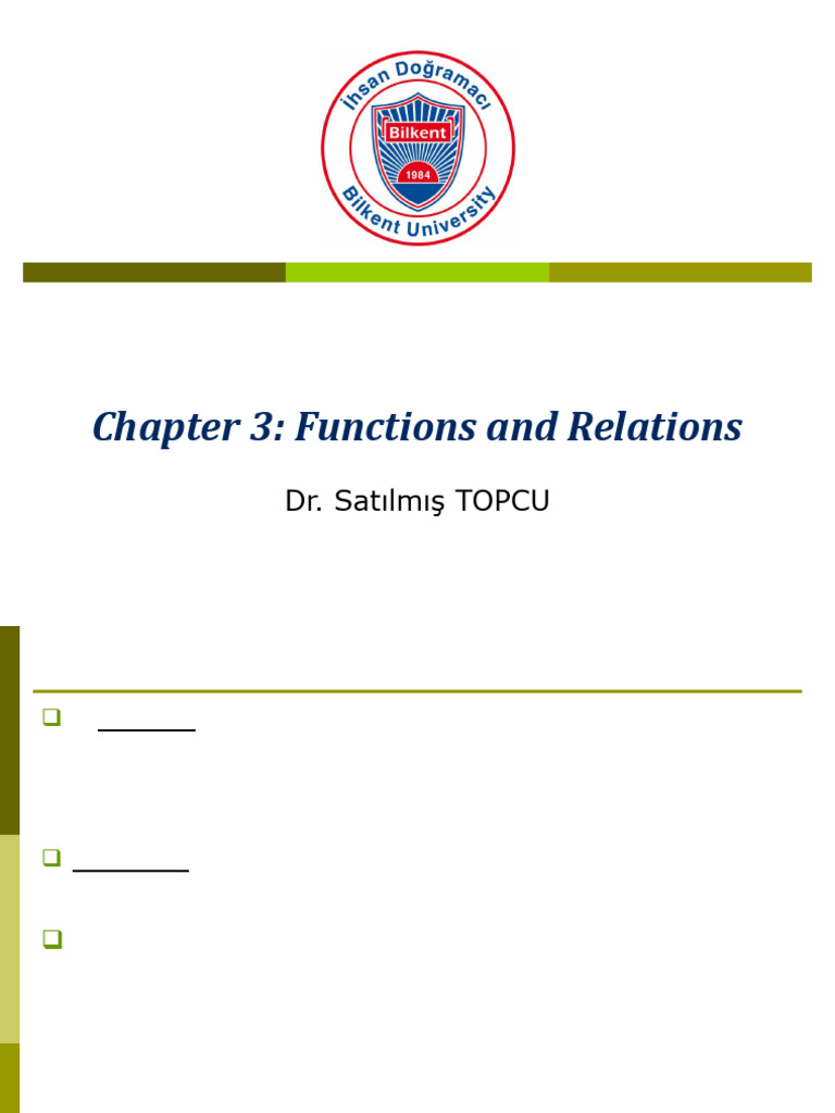 CTIS163 Lecture Slides - CH3_ST | PDF | Function (Mathematics ...