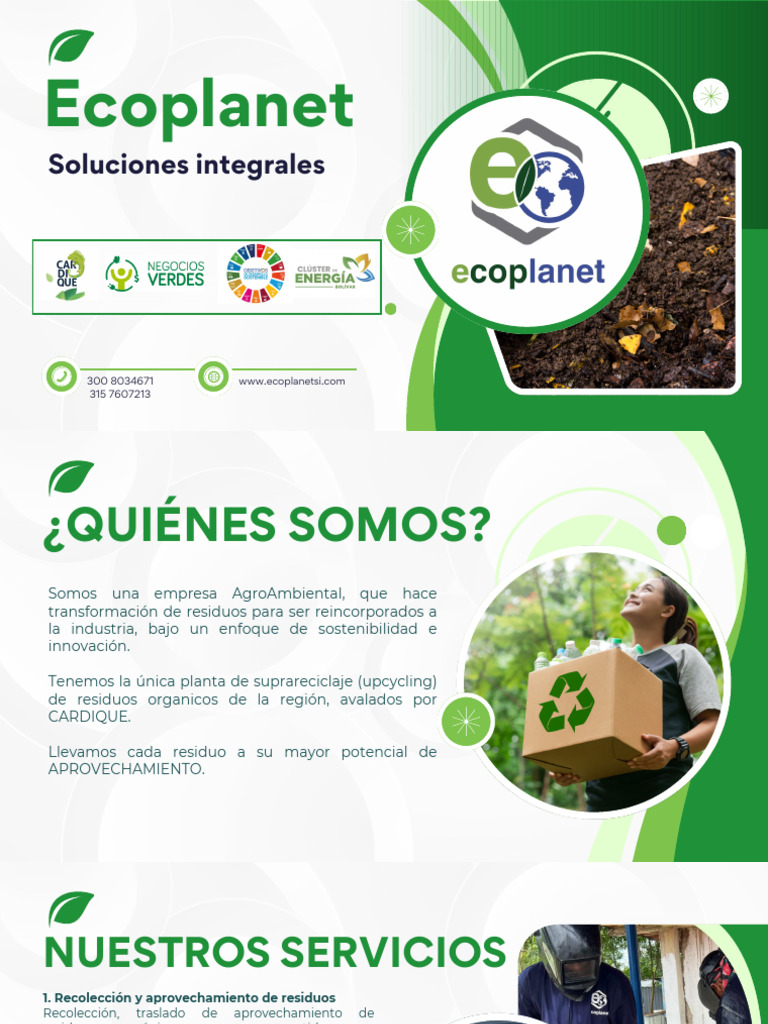 Brochure Ecoplanet | PDF
