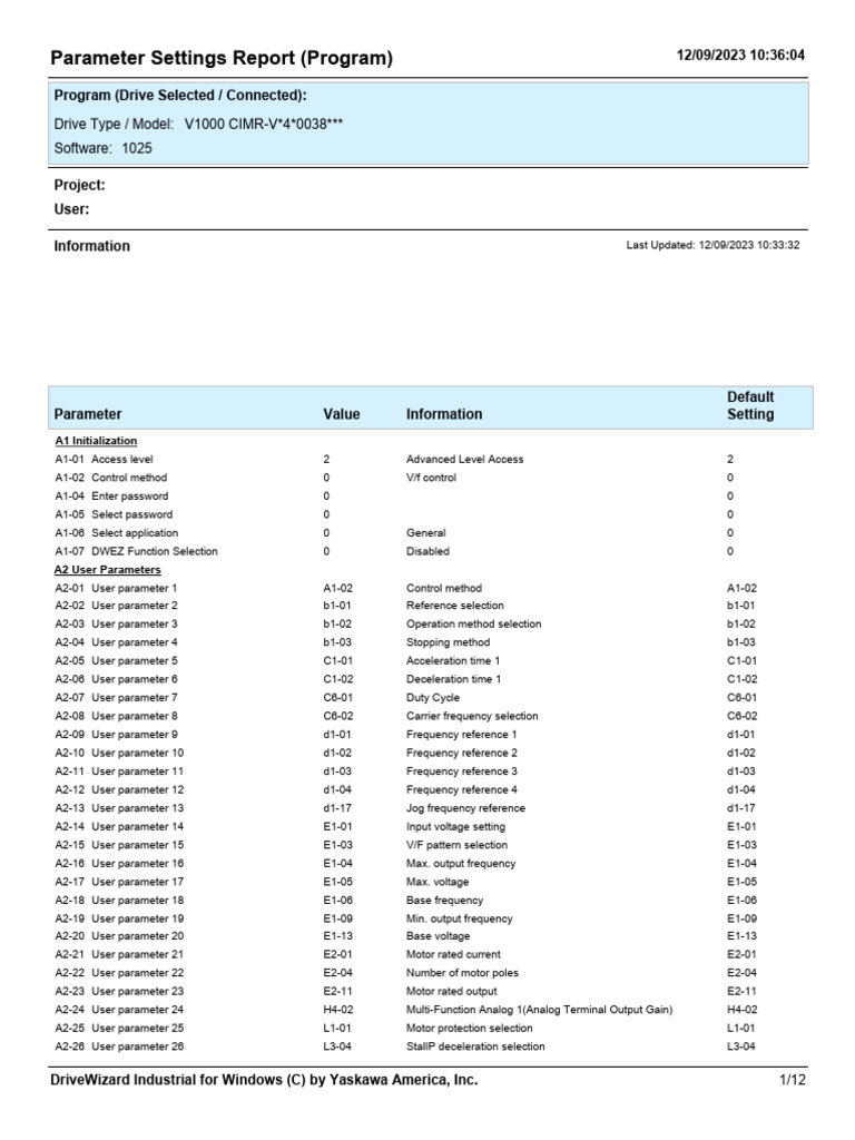 Atual Compressores Parameters | PDF | Parameter (Computer Programming ...