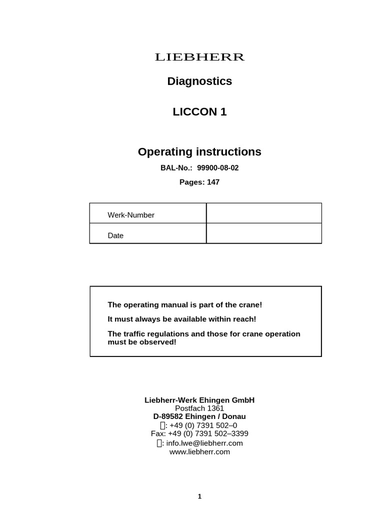 Control System Manual | PDF | Crane (Machine) | Rectifier