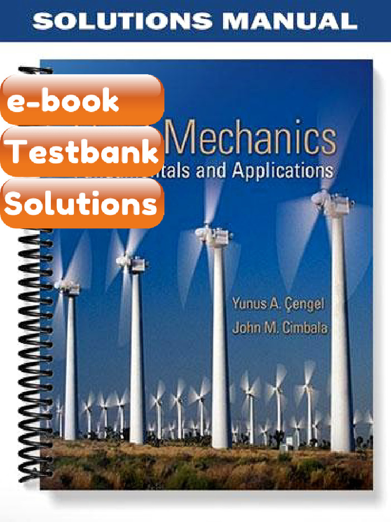 Fluid Mechanics Fundamentals and Applications 2nd Edition by Cengel ...