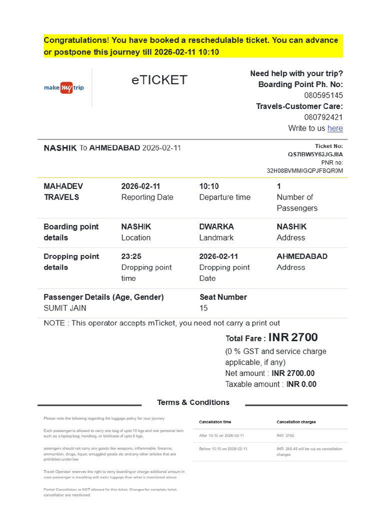 LTA Receipt | PDF