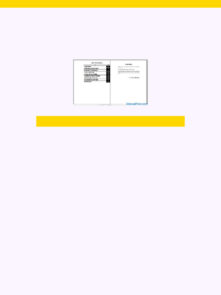 Toyota Forklift 3z Engine Repair Manual | PDF