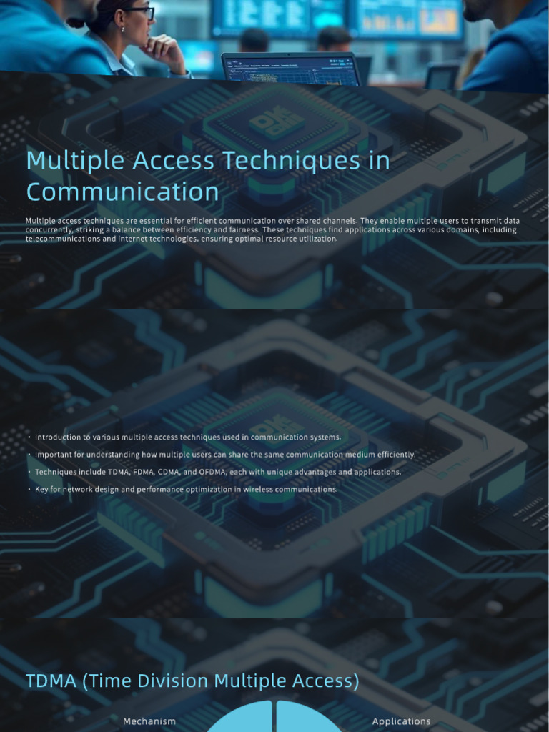 Multiple Access Techniques In... | PDF | Channel Access Method ...