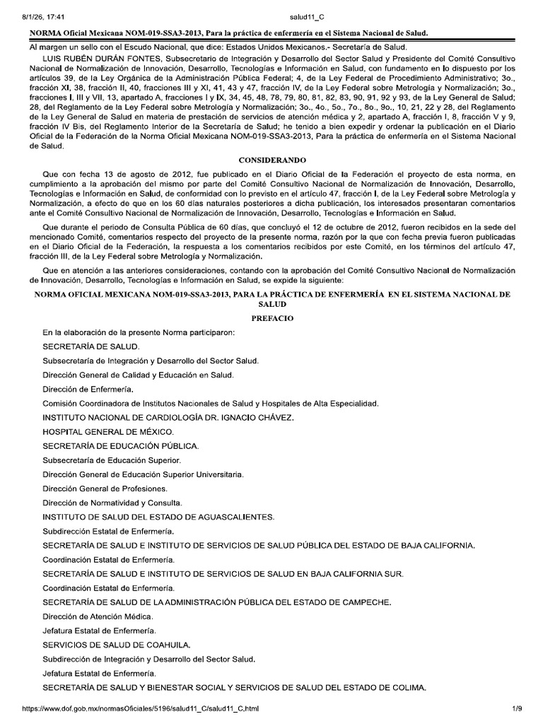 NOM 019 | PDF
