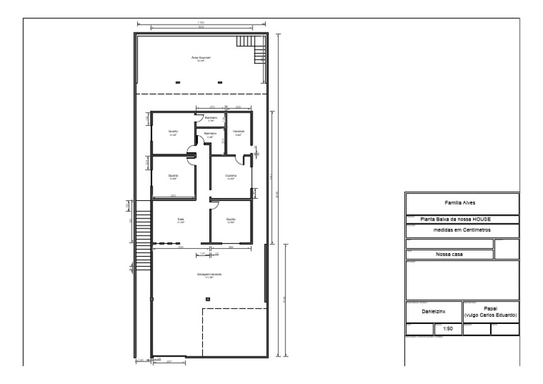 Planta Baixa de Casa-Modelo | PDF