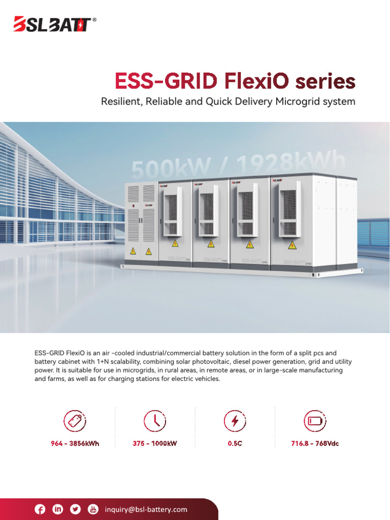 Ess Grid Flexio2 241106 | PDF | Photovoltaic System | Alternating Current