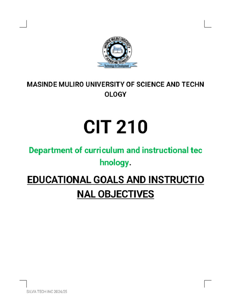 CIT 210-2.1 Main Notes-1_Phoenix | PDF
