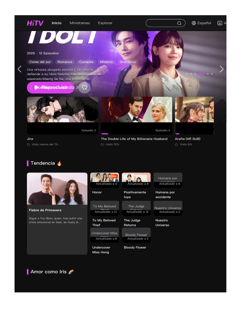 HiTV - Mira Los Mejores Programas de TV y Películas en Línea | PDF