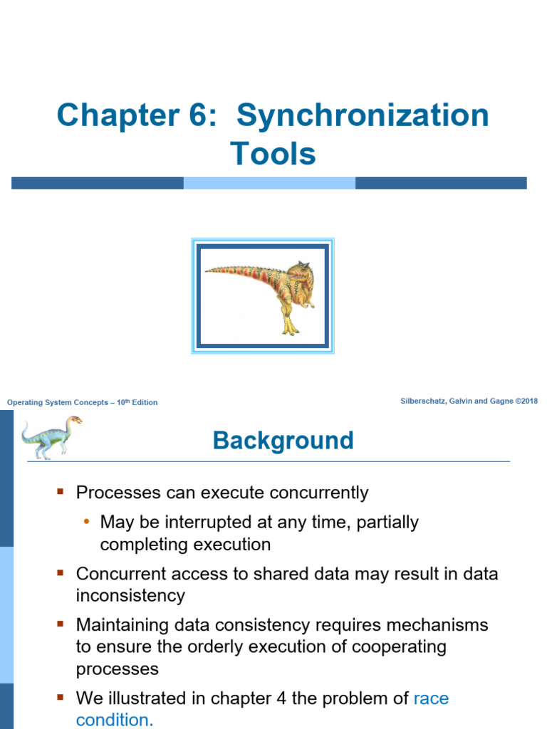 Lec7 - Ch6 - Synchronization Tools | PDF | Computing | Computer ...