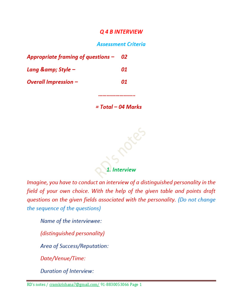 879245611-Q.4 B.3 Interview English | PDF