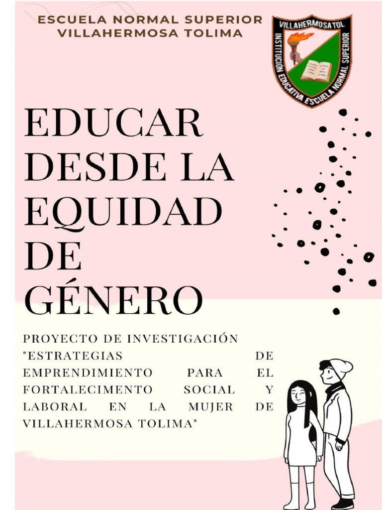 Cartilla de Equidad de Genero | PDF | Mujer | Votación