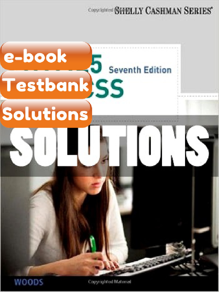 Testbank Solutions HTML5 and CSS Complete 7 Ed Woods Fast Download ...