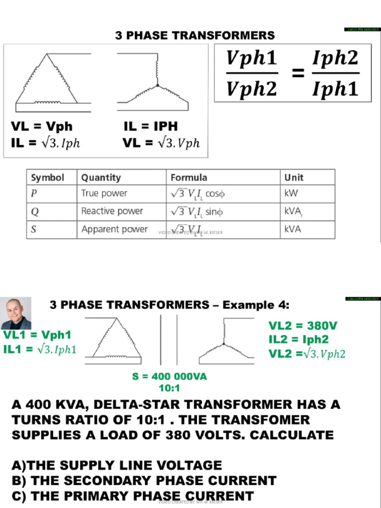 MODULE 6.3-Three-Phase Transformer | PDF