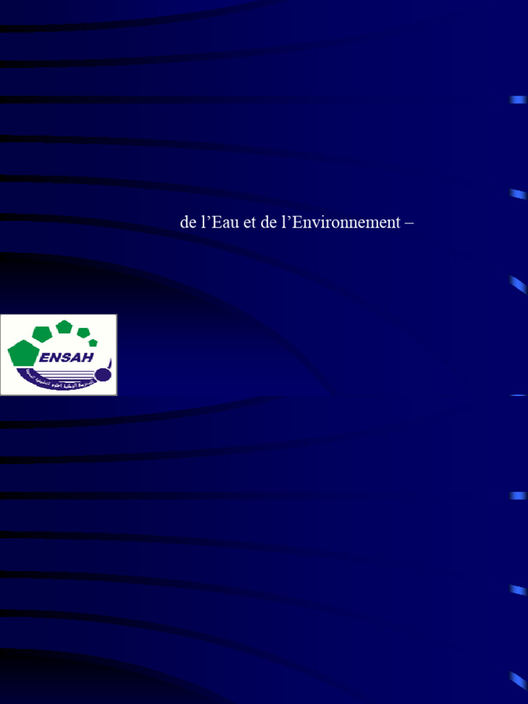 GTER Caractérisation | PDF | Filtration | Eau