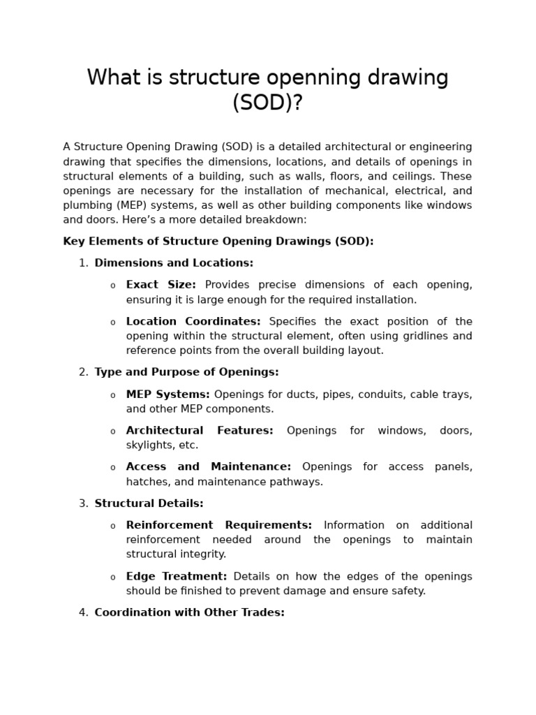 What Is Structure Openning Drawing ChatGPT | PDF | Regulatory ...