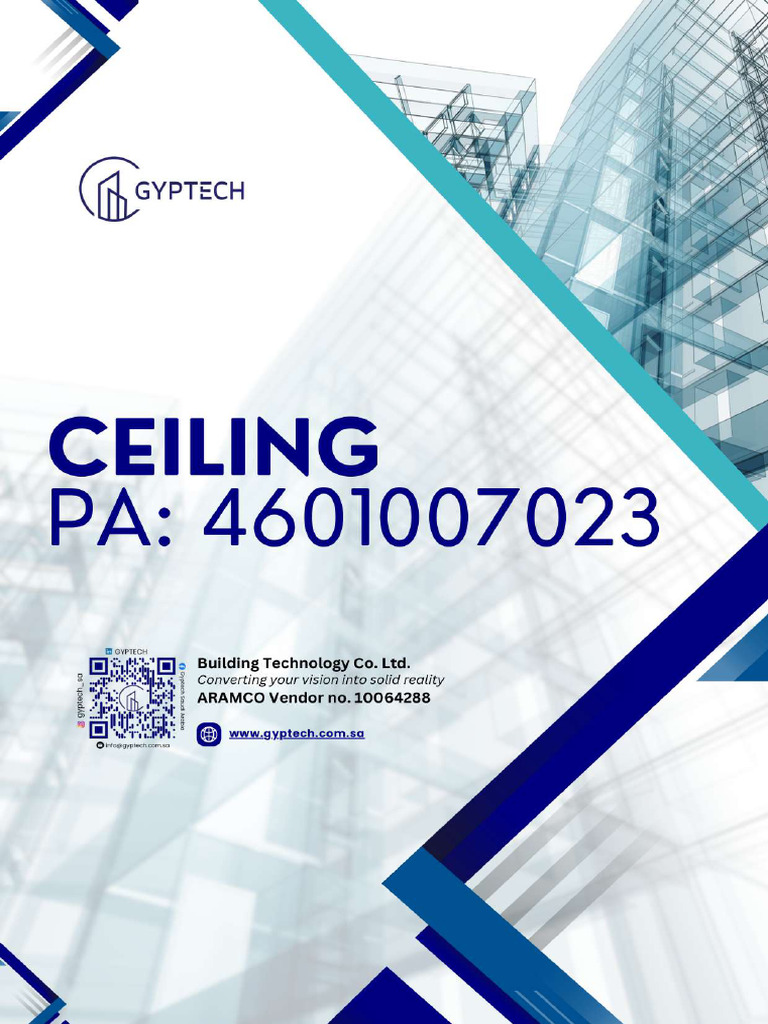 Ceiling Pa - 4601007023 - Gyptech | PDF