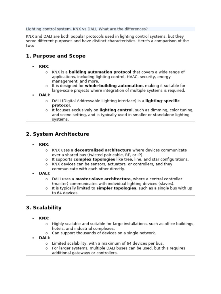 Lighting Control System | PDF | Lighting | Building Automation
